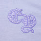 CHROME HEARTS HORSE SHOE LOGO T-SHIRT WASHED LIGHT BLUE