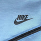 NIKE TECH FLEECE HOODIE x LIGHT BLUE