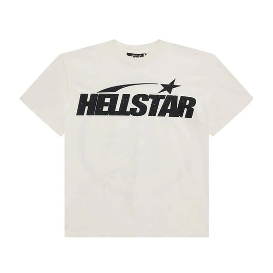 Hellstar Classic Tee Regular Print White Black