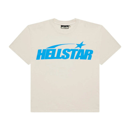 Hellstar Classic Tee White Blue