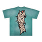 Hellstar Crack Print Tee Green