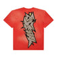 Hellstar Crack Print Tee Red