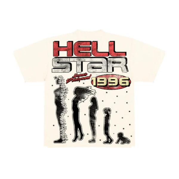 Hellstar Cranium Tee Cream