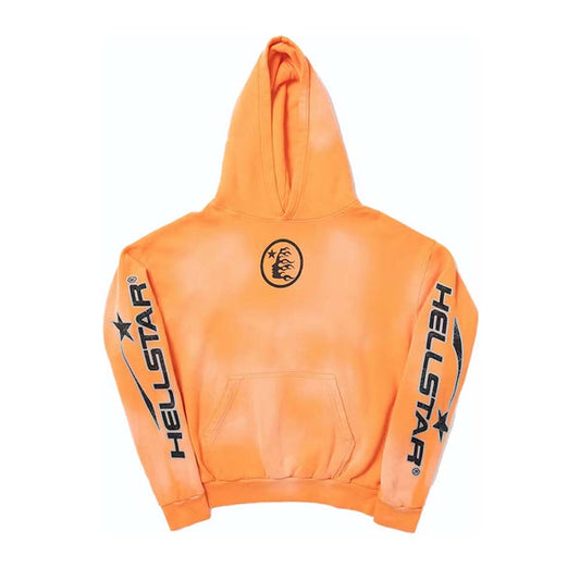 Hellstar Fire Orange Hoodie Halloween