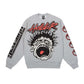Hellstar Records Crewneck Heather Grey