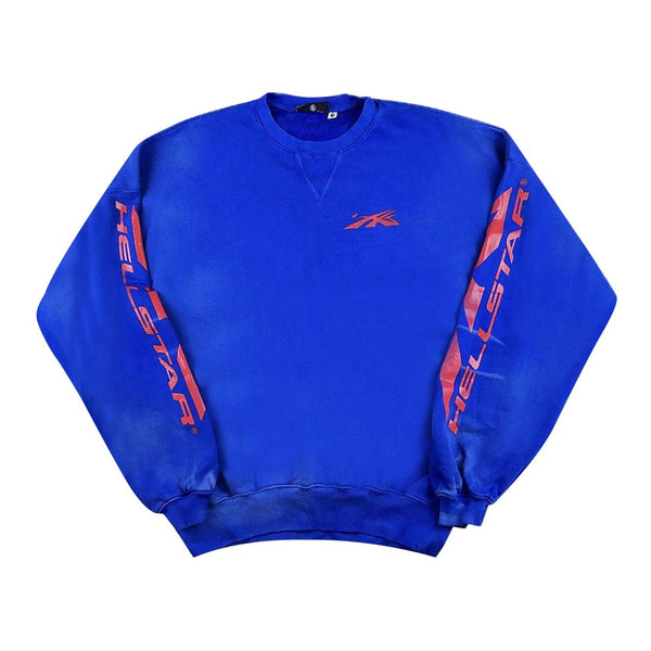 Hellstar Sport Crewneck Blue