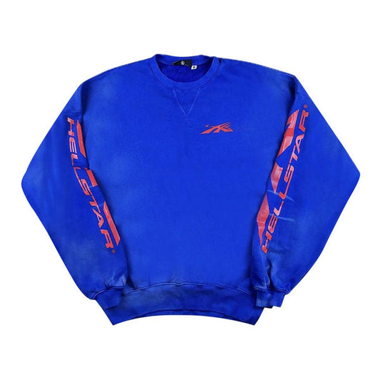Hellstar Sport Crewneck Blue