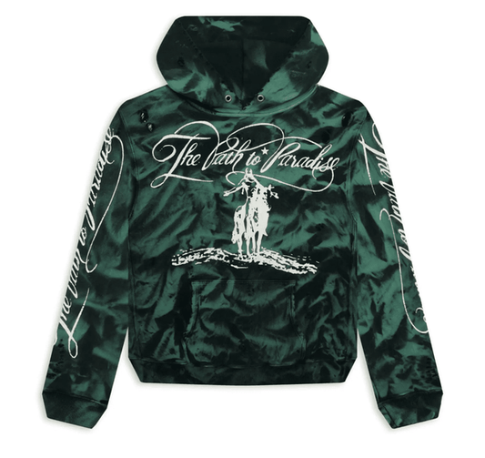 Hellstar Studios Green Marble Paradise Hoodie