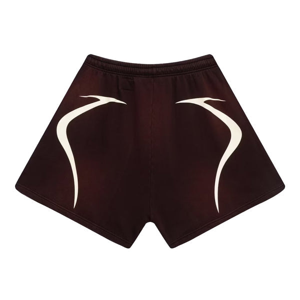 Hellstar Warm Up Shorts Brown